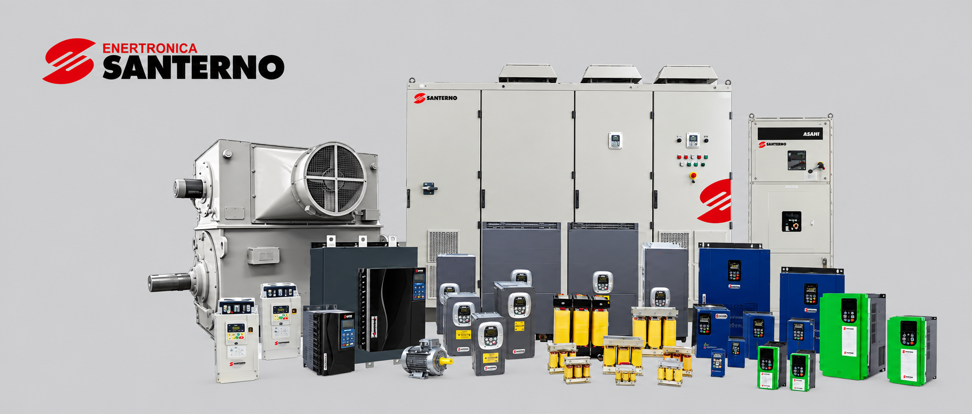Santerno Industrial Drive Equipment Showcase